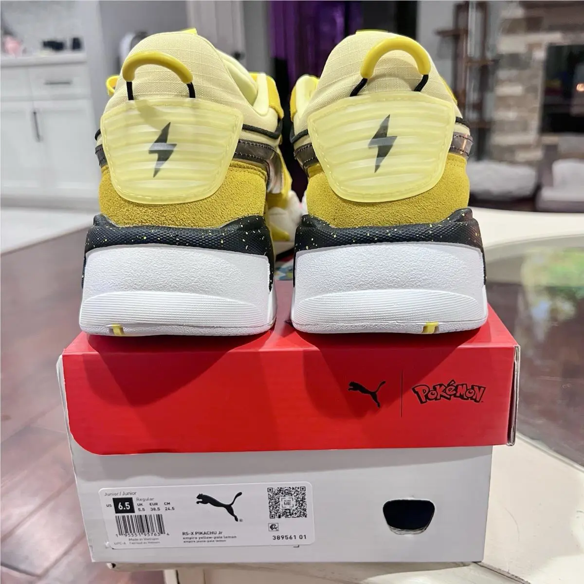 Puma shoes - PUMA RS-X - 389561 001 - Yellow (UPC: 4065449766432) 3