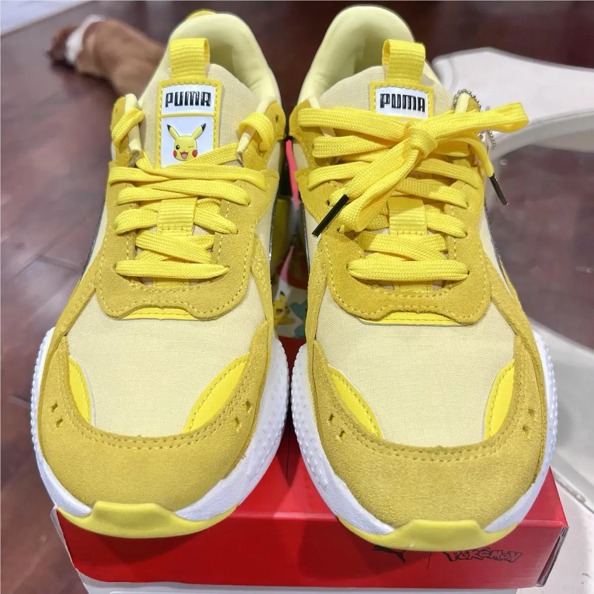 Puma shoes - PUMA RS-X - 389561 001 - Yellow (UPC: 4065449766432) 6