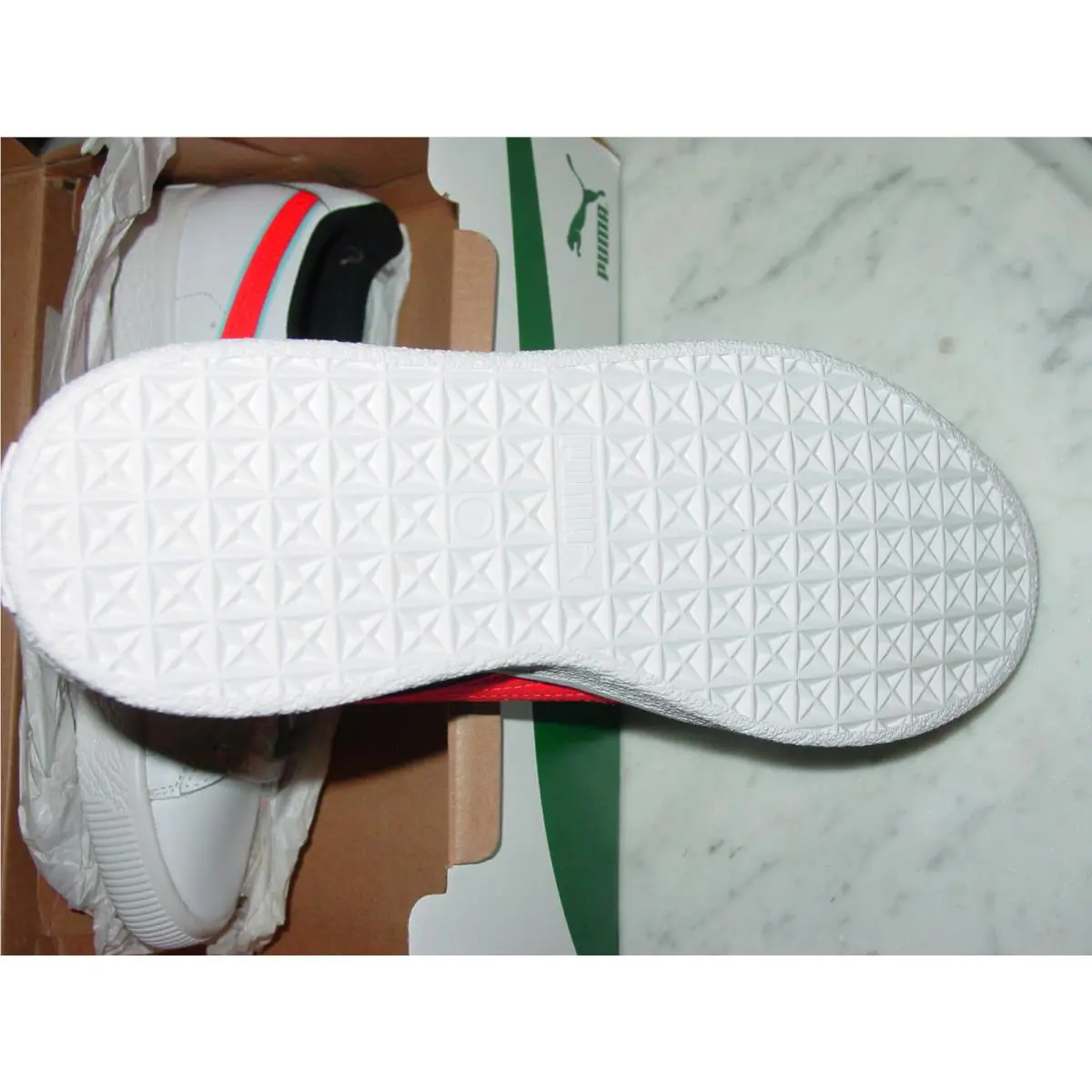 Puma shoes - Puma Clyde Airbrush - Clyde Airbrush - 382773-001 - White (UPC: 194580999578) 0