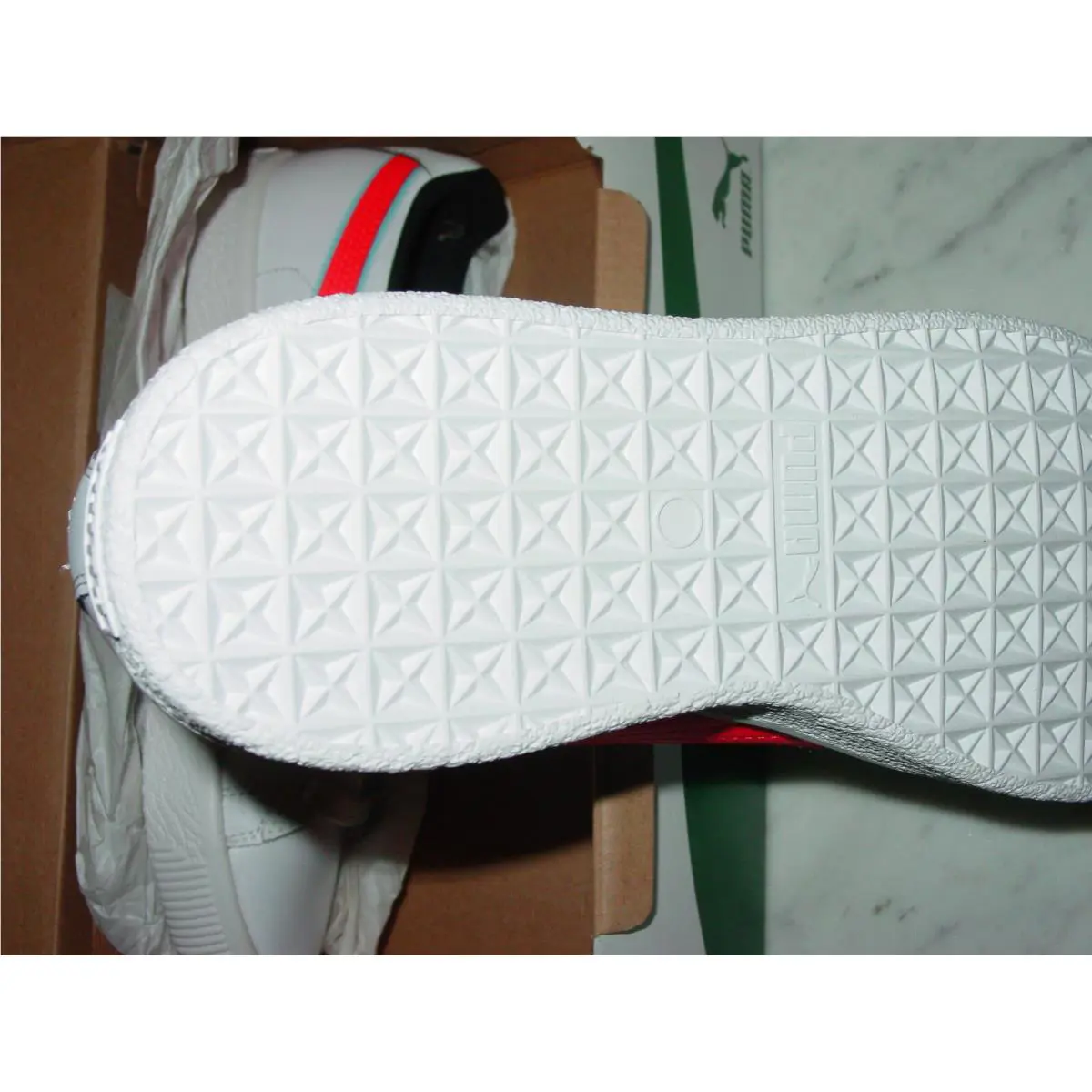 Puma shoes - Puma Clyde Airbrush - Clyde Airbrush - 382773-001 - White (UPC: 194580999578) 2