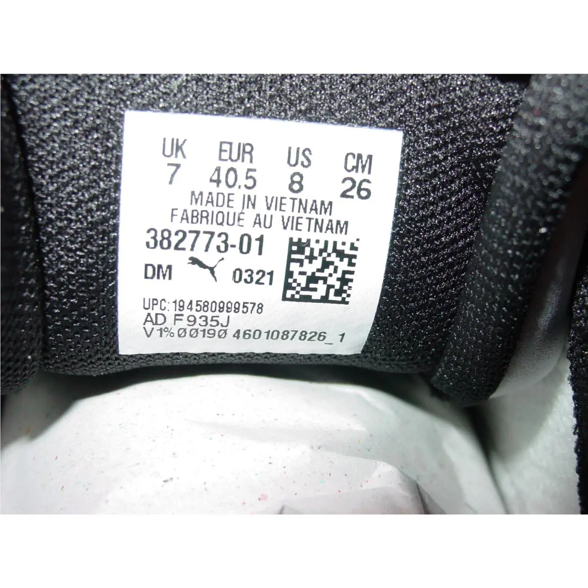 Puma shoes - Puma Clyde Airbrush - Clyde Airbrush - 382773-001 - White (UPC: 194580999578) 3