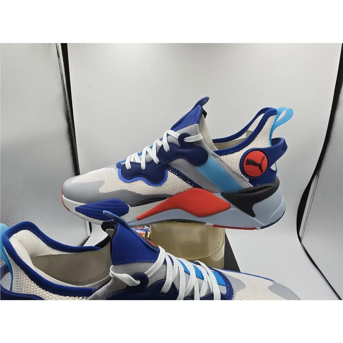 Puma shoes - PUMA RS-X - 39338001 - White, Manufacturer: Warm White/Clementine 5
