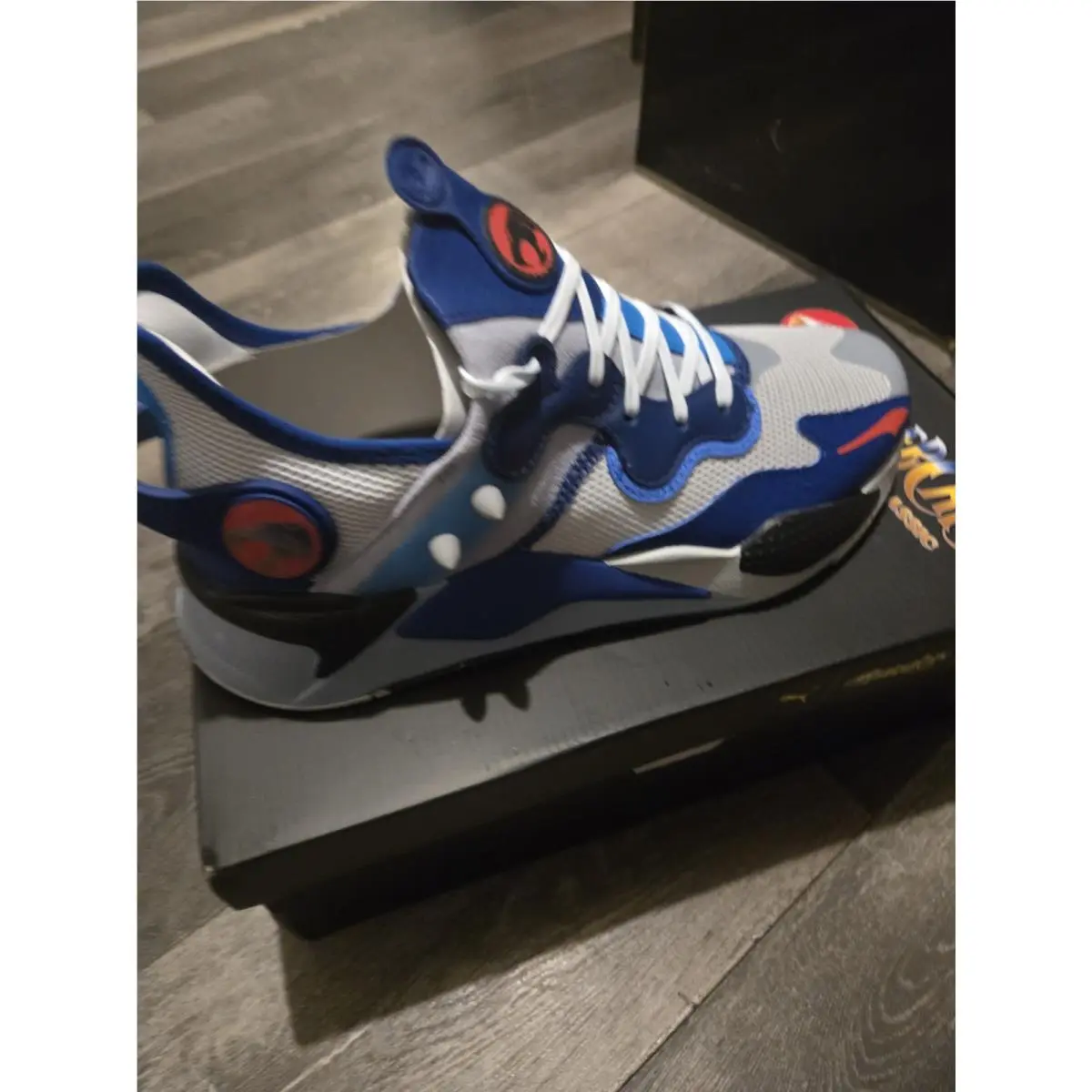 Puma shoes - PUMA RS-X - 393380-01 - White, Manufacturer: Warm White/Clementine 5