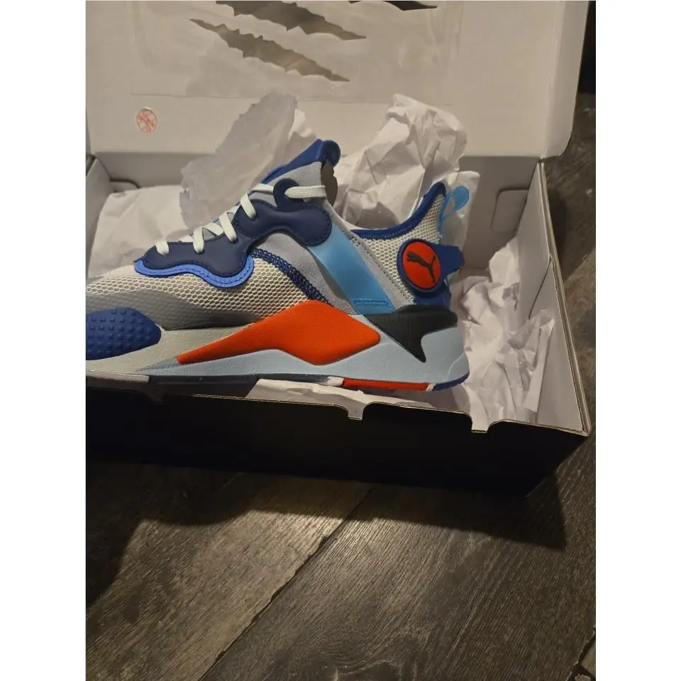 Puma shoes - PUMA RS-X - 393380-01 - White, Manufacturer: Warm White/Clementine 7