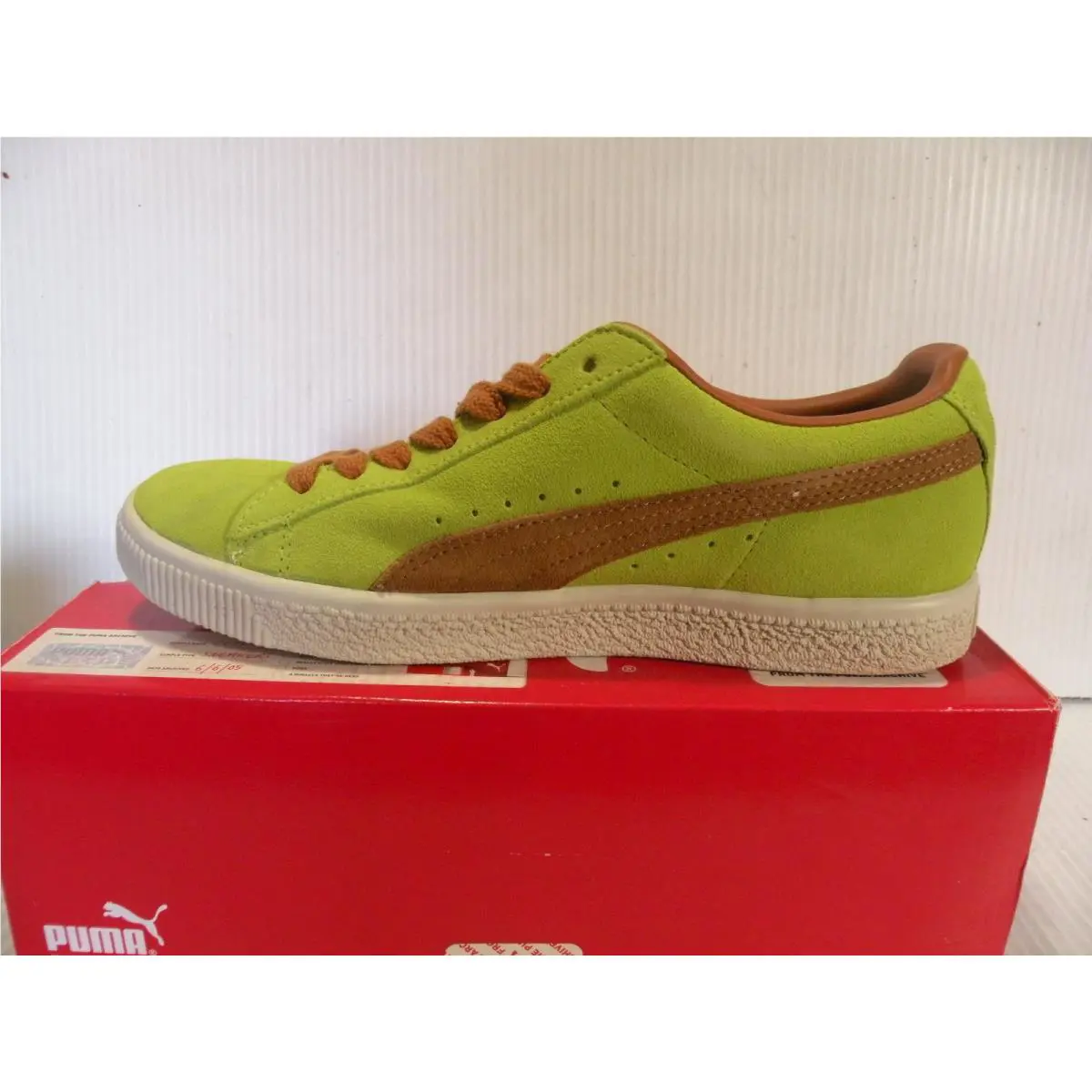 Puma shoes - TENDER SHOOTS GREEN - GLAZED GINGER BROWN 2