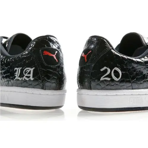 Puma shoes - METALLIC BLACK -RIBBON RED/WHITE 1