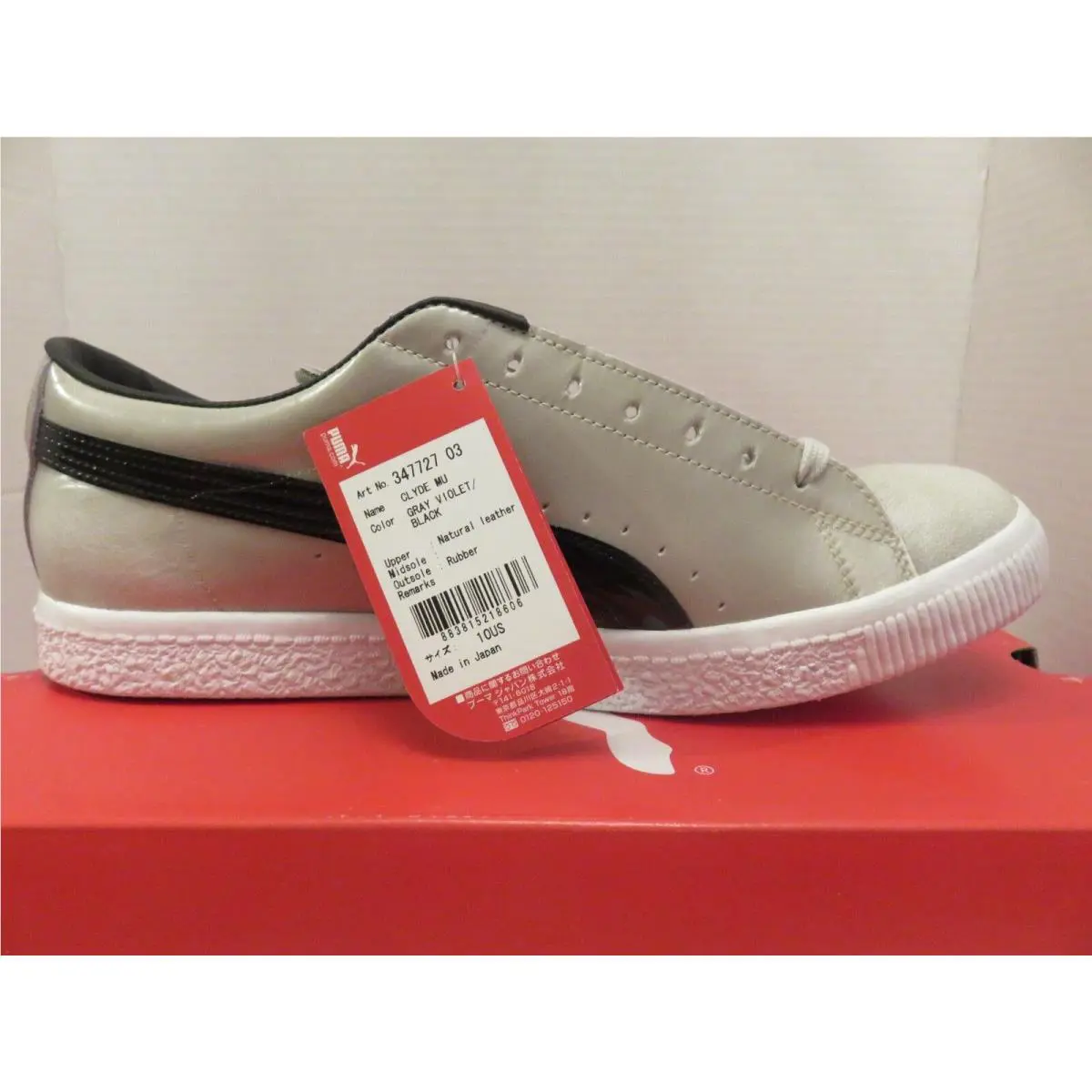 Puma shoes - PUMA Clyde - Clyde - 347727-03 - Gray 1