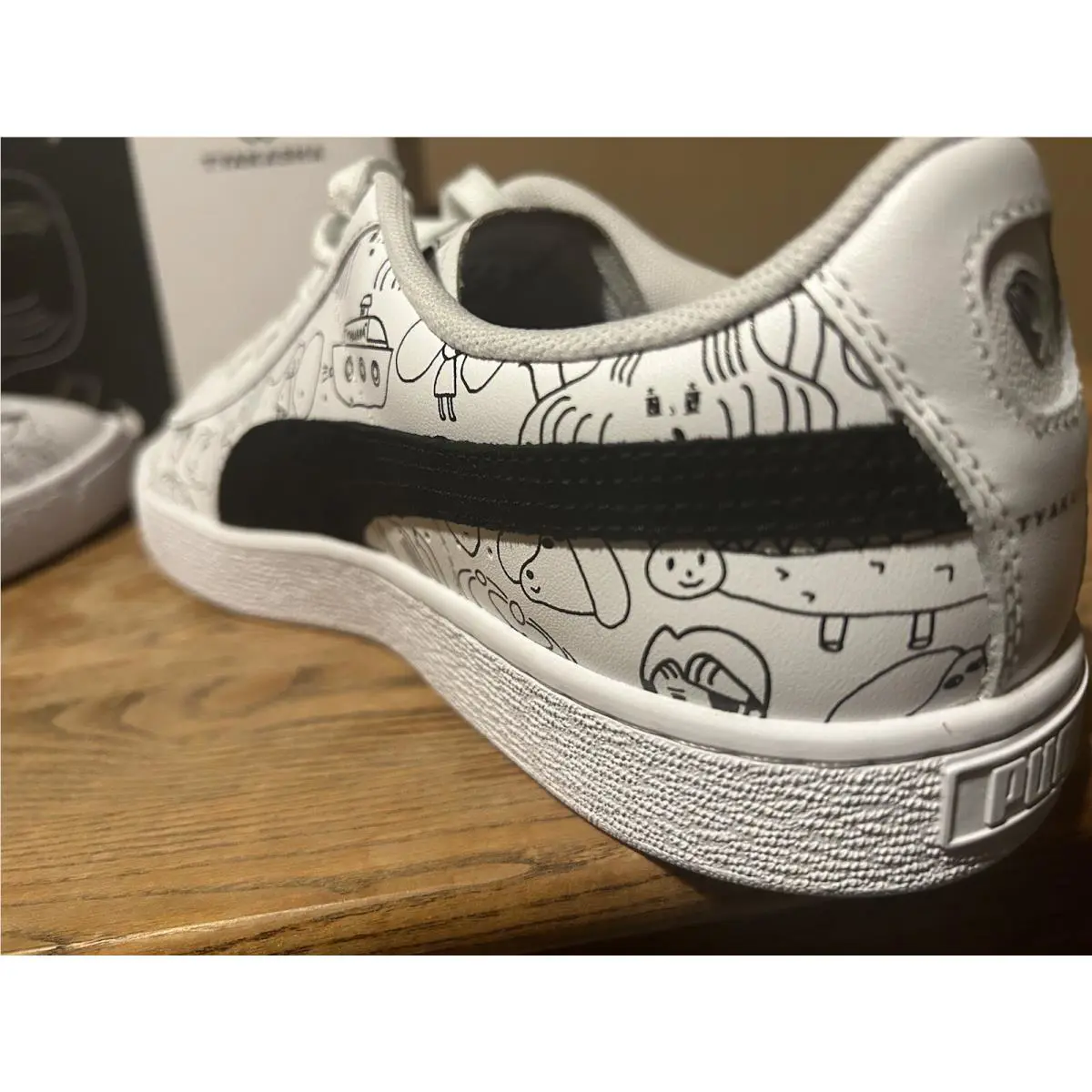 Puma shoes - PUMA Basket - Basket - 37012501 - White And Black, Manufacturer: White (UPC: 0192341024217) 8