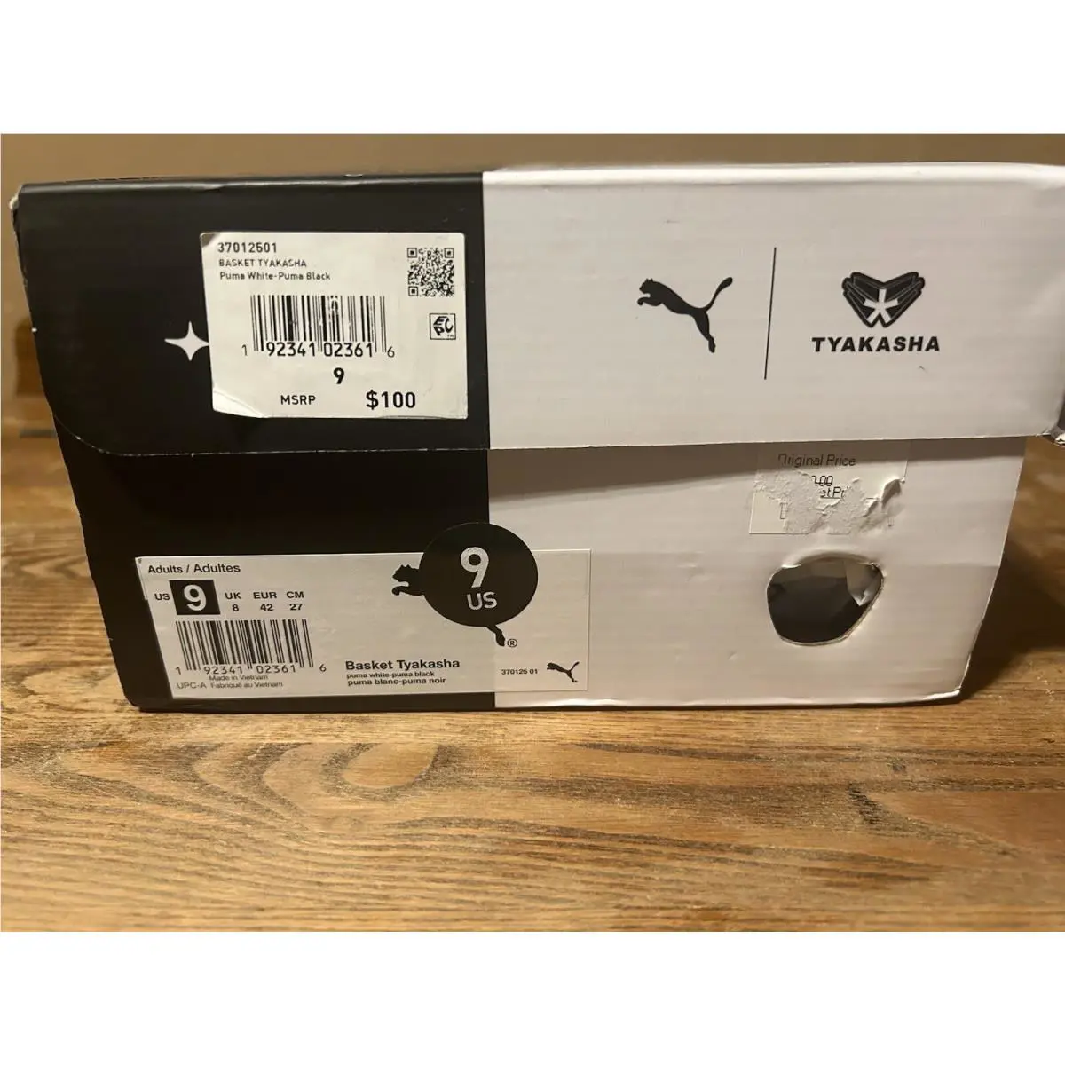 Puma shoes - PUMA Basket - Basket - 37012501 - White And Black, Manufacturer: White (UPC: 0192341024217) 1