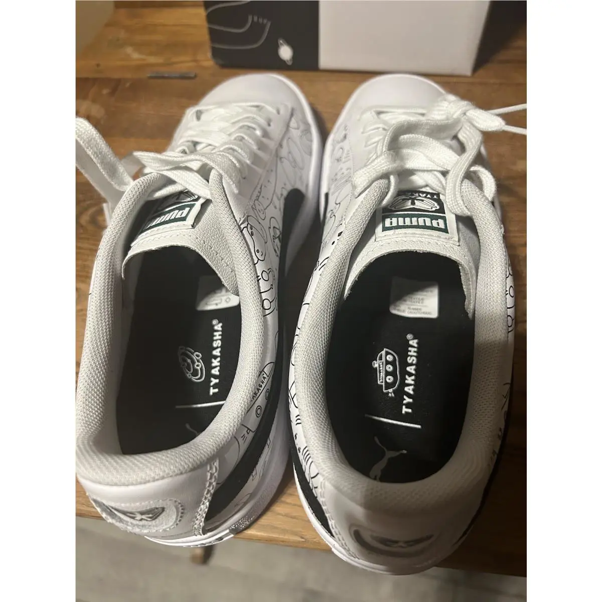 Puma shoes - PUMA Basket - Basket - 37012501 - White And Black, Manufacturer: White (UPC: 0192341024217) 4
