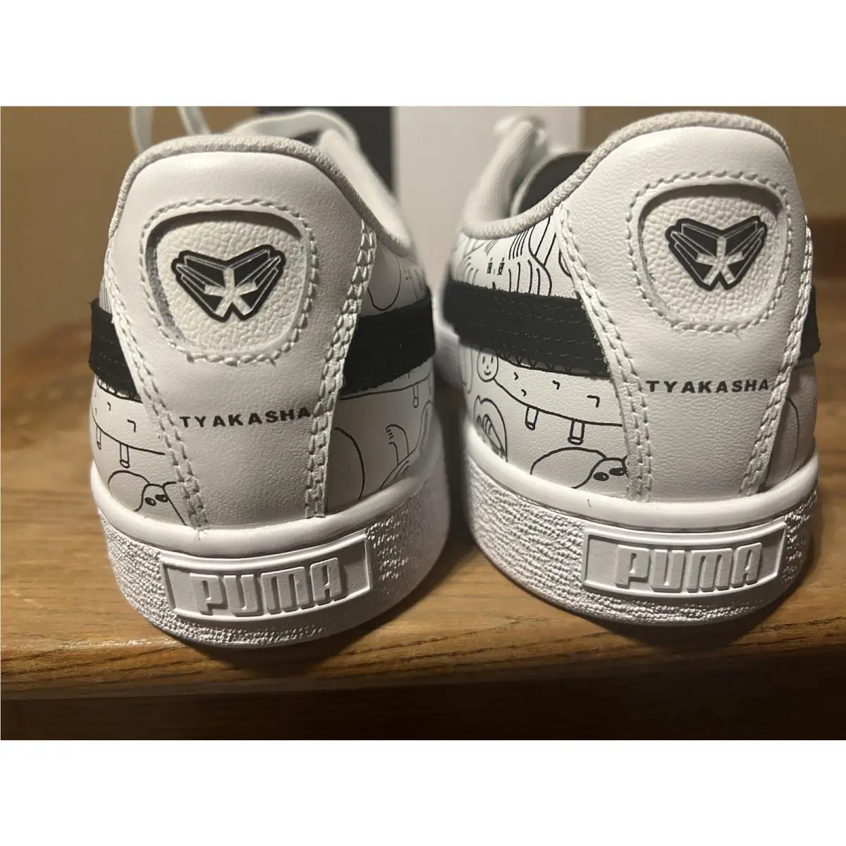 Puma shoes - PUMA Basket - Basket - 37012501 - White And Black, Manufacturer: White (UPC: 0192341024217) 6