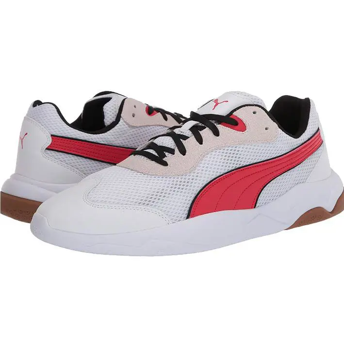 Puma Men`s Ekstra Sneaker White-high Risk Red Black-gum 11.5 M US - Multicolor
