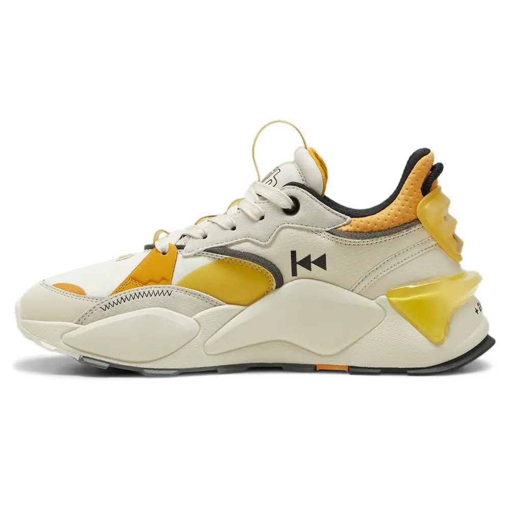 Puma shoes - PUMA RsXl Disc Logo Lace Up - 39454801 - Off White, Yellow (UPC: 196857544252) 1
