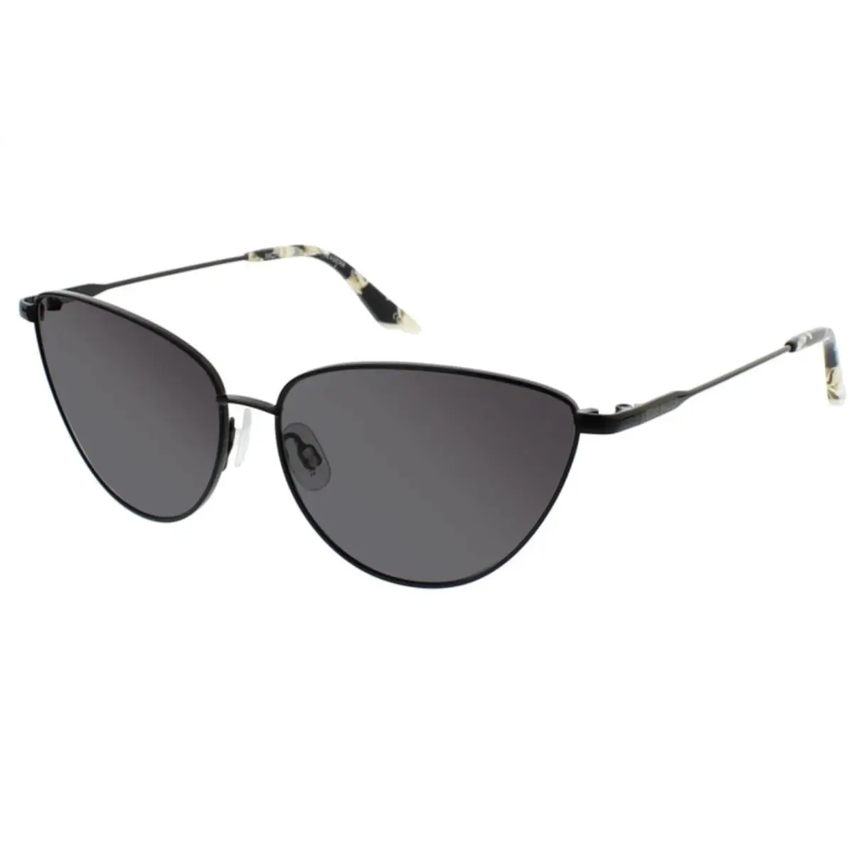 Teaserr Black Gray Mirrored Sunglasses 58-13-140 MM by Steve Madden