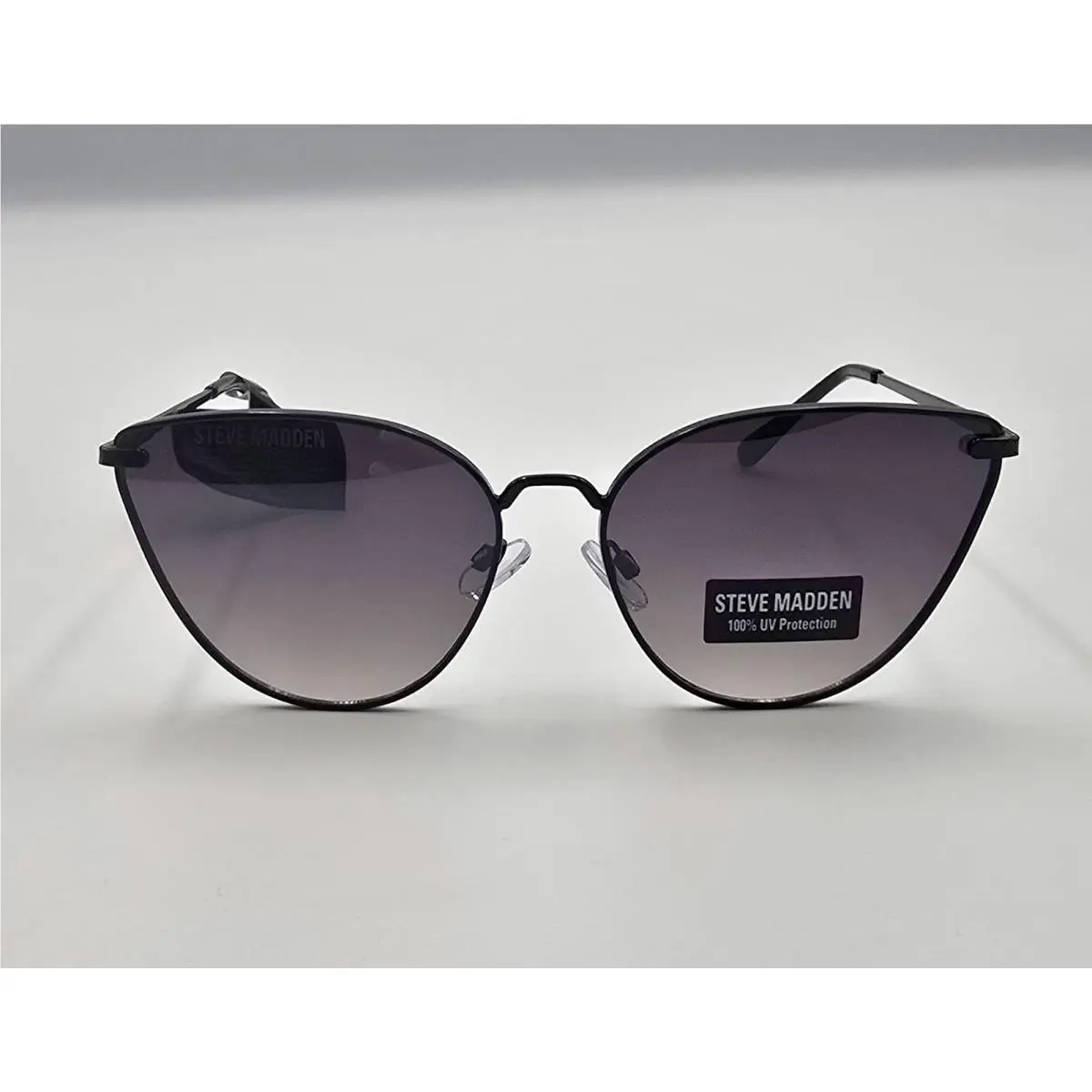 Women Black Singlasses UV Protection E2955 by Steve Madden