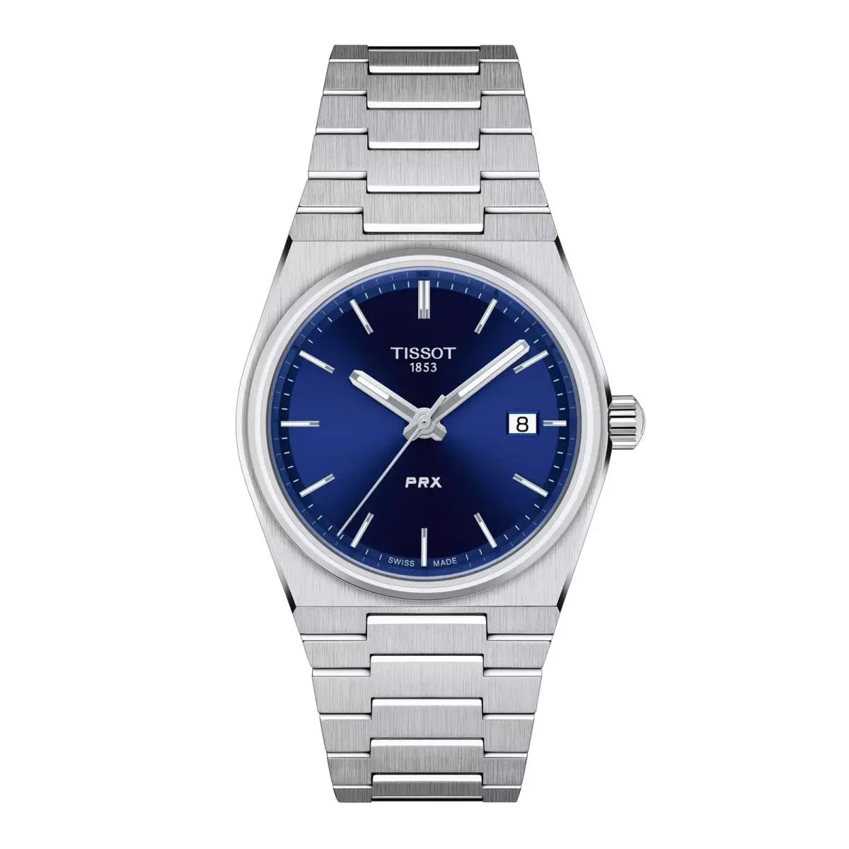 Prx 35mm Blue Swiss Quartz Watch Unisex Retro Vintage T137.210.11.041.00 by Tissot