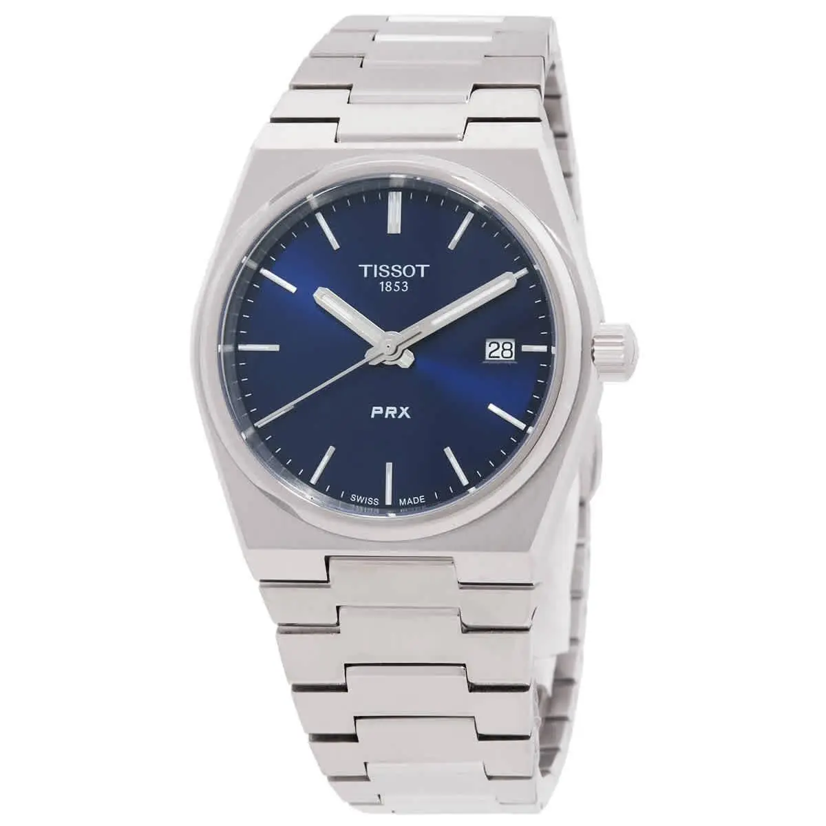Prx Quartz Blue Dial Unisex Watch T1372101104100 by Tissot