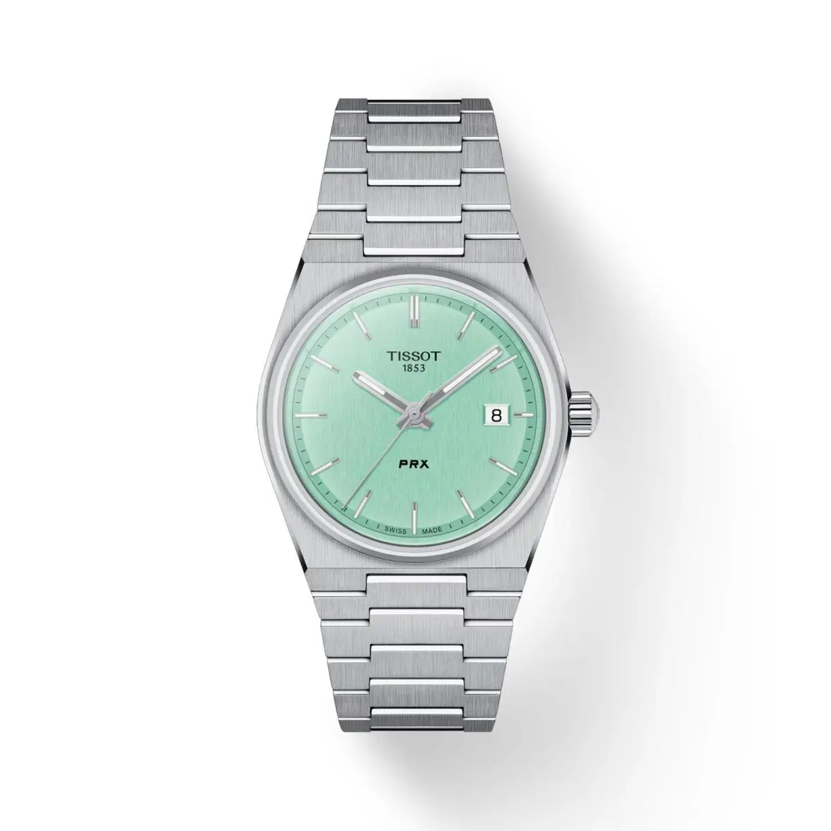 T1372101109100 Prx 35MM Mint Green Steel Bracelet T137.210.11.091.00 by Tissot