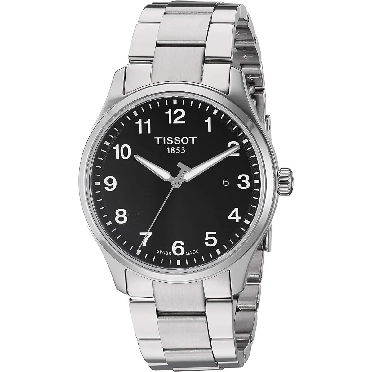 Tissot Mens XL Classic Quartz Black Dial Men`s Watch T1116.410.11.057.00 Watch