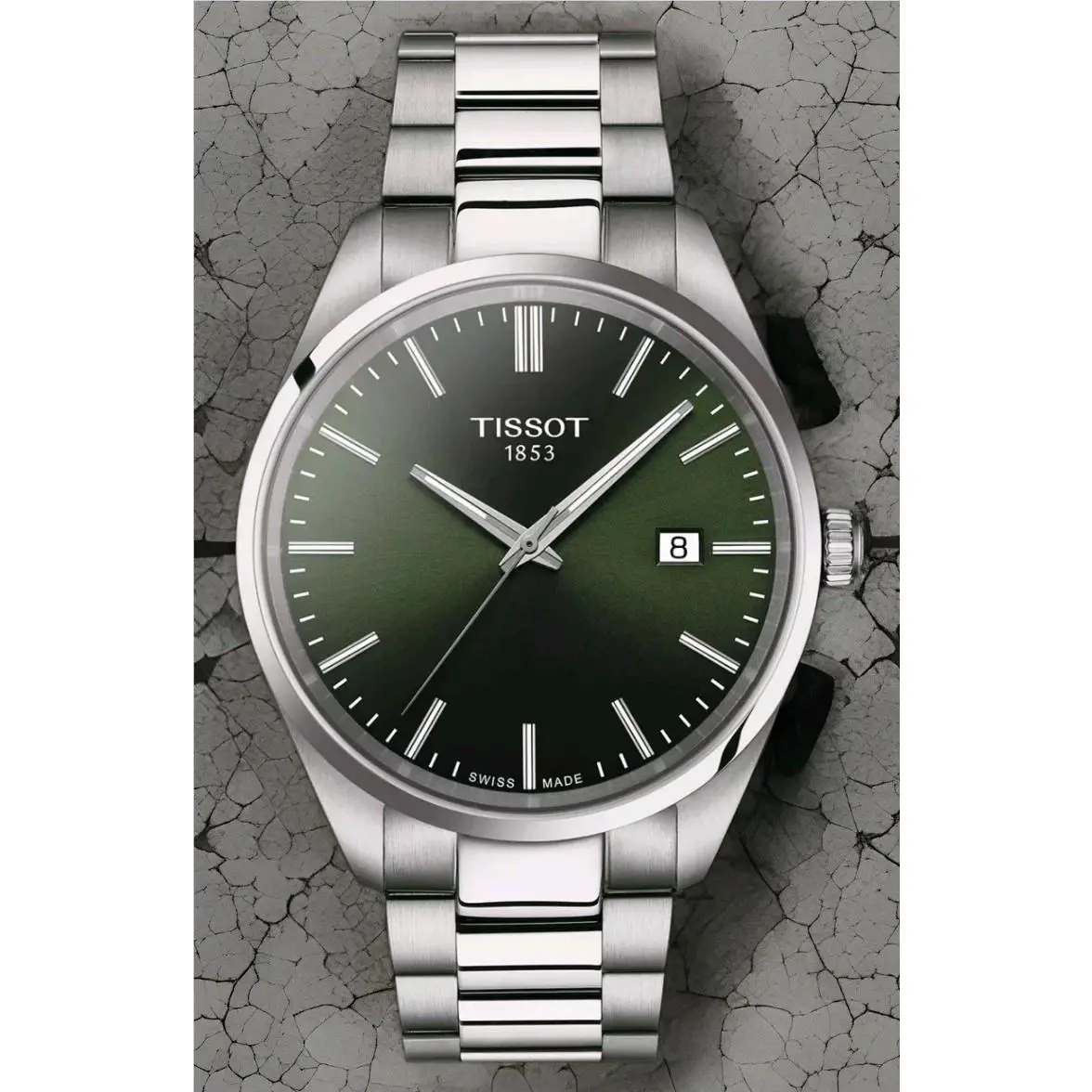 Tissot PR 100 Green Dial Watch T150.410.11.091.00