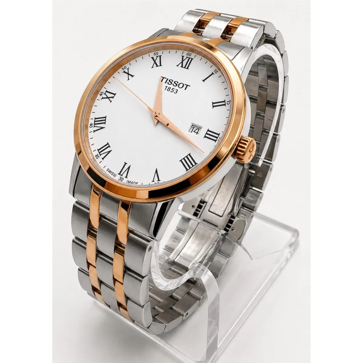 Tissot Classic Dream White Dial 42mm Men`s Quartz Watch - T129.410.22.013.00