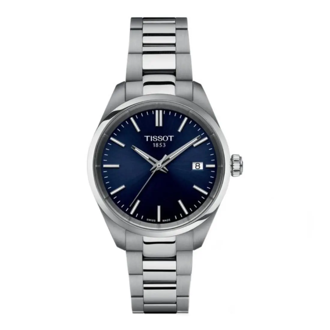 PR 100 Women`s Blue Dial Stainless Steel Quartz Watch T150.210.11.041.00 by Tissot