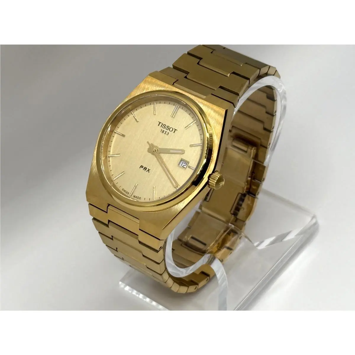 Tissot Prx Gold Men`s Watch 40 Mm. - T137.410.33.021.00