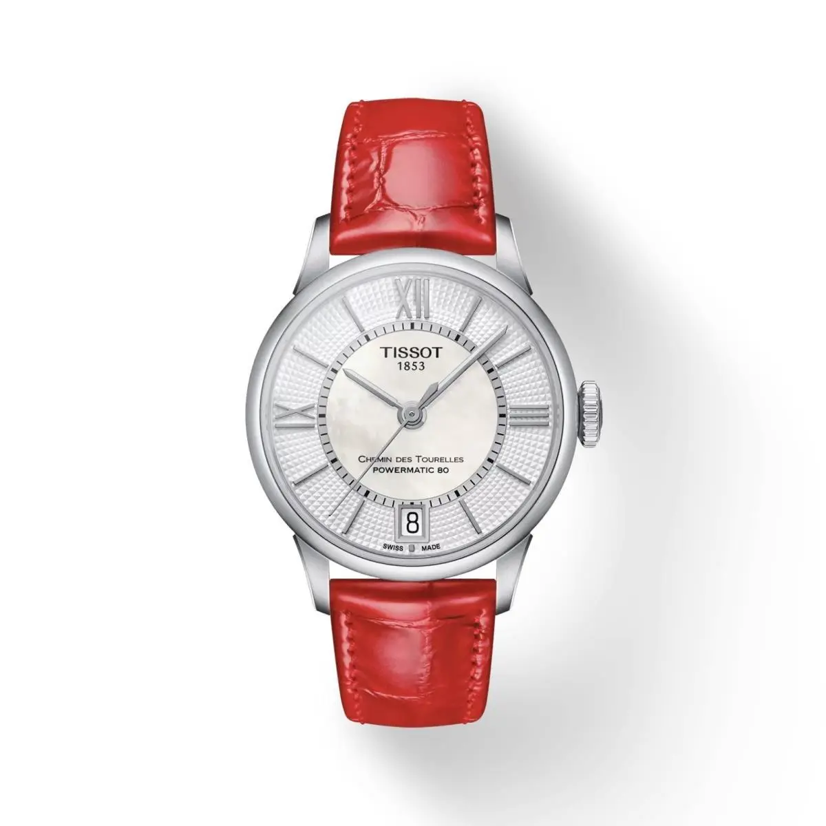 Tissot Chemin Des Tourelles Powermatic 80 Mop Ladies Watch T0992071611800