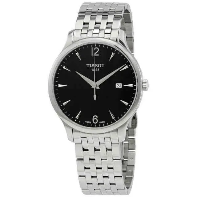 Tissot Tradition Quartz Black Dial Men`s Watch T063.610.11.057.00