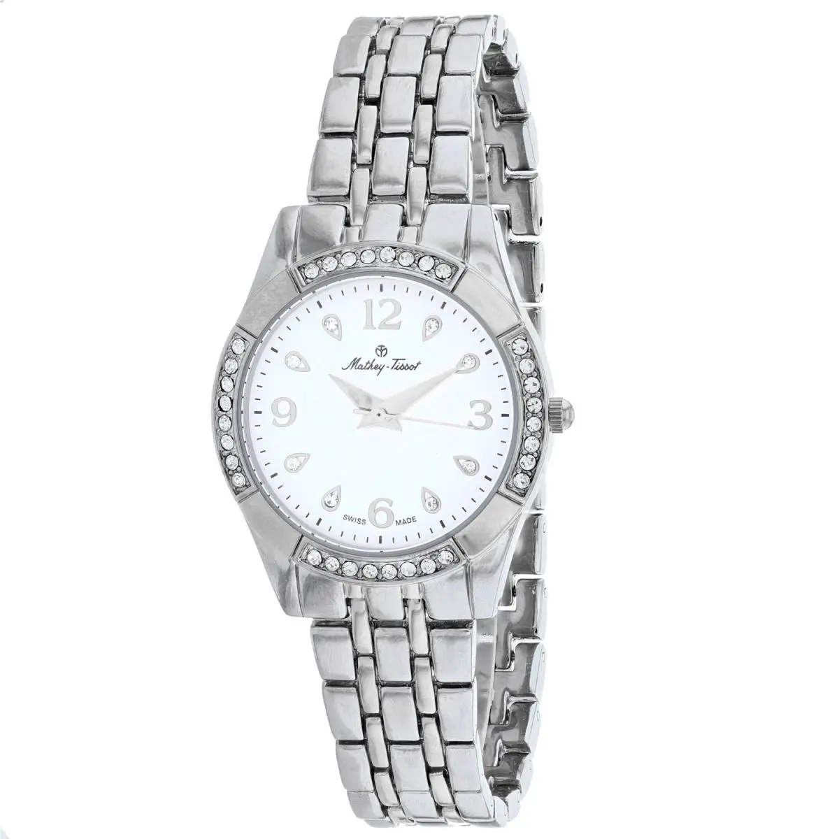 Mathey  Women`s Fleury 2568 White Dial Watch - D2568AI by Tissot