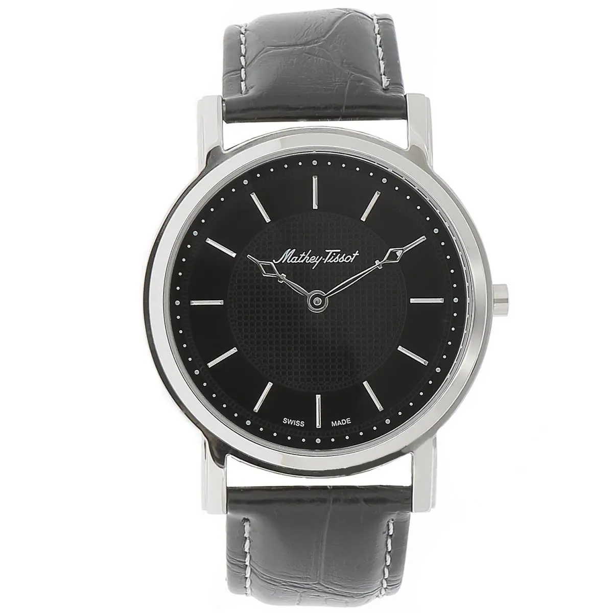 Mathey  Men`s City Black Dial Watch - H611252AN by Tissot