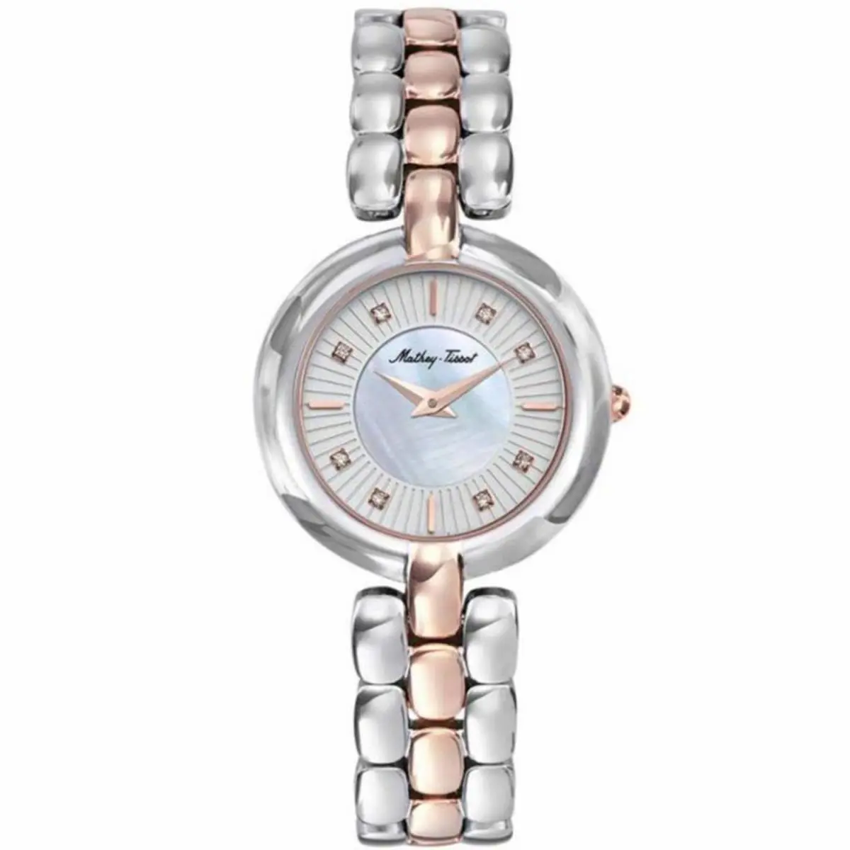 Mathey  Women`s Farah Silver Dial Watch - D956BI by Tissot