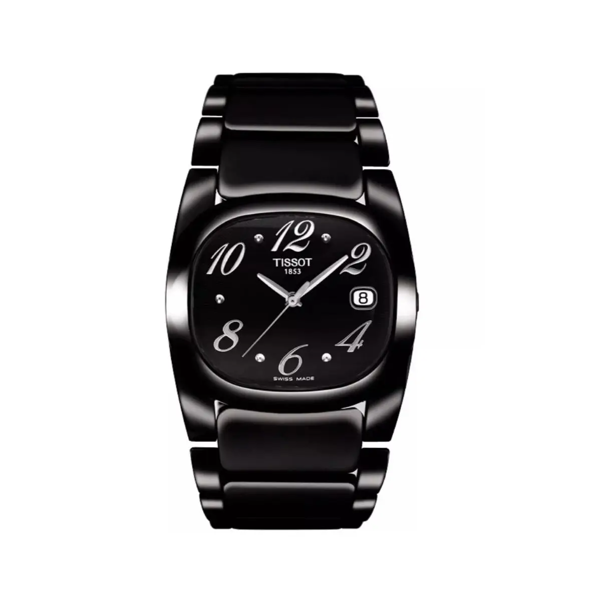 Tissot Stainless Steel Black Quartz Women`s Watch T009.310.11.057.02