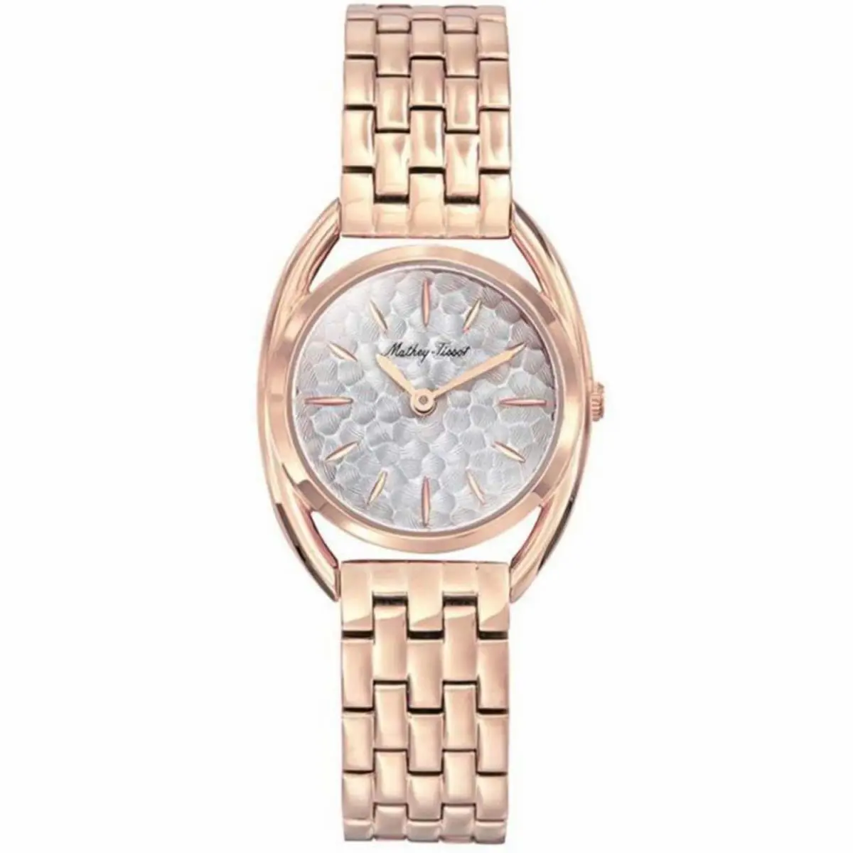 Mathey Tissot Women`s Saphira Silver Dial Watch - D933PI