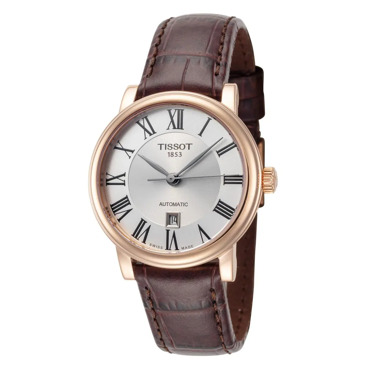 Women`s T122.207.36.033.00 T-classic 30mm Automatic Watch by Tissot