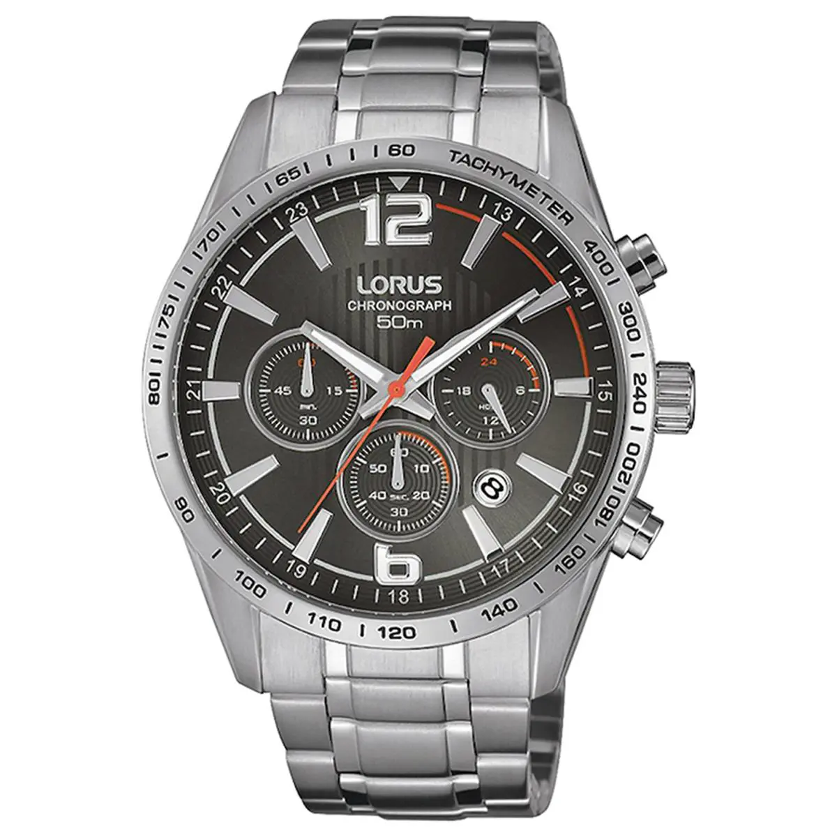 RT301FX-9 Men`s Chronograph Quartz Stainless Case 50m WR by Lorus