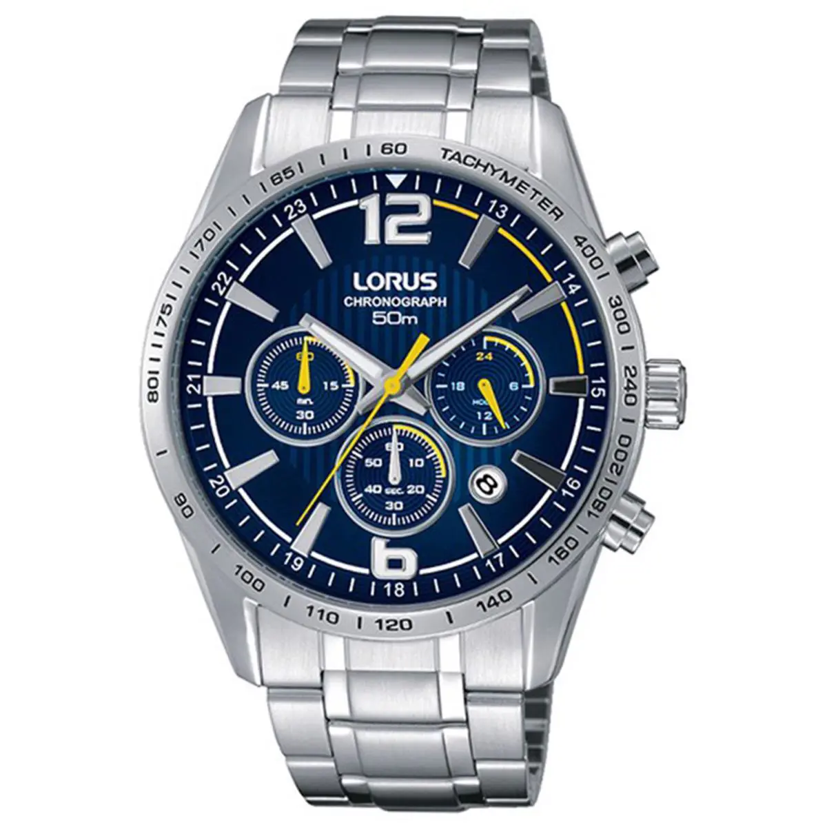 RT307FX-9 Men`s Chronograph Quartz Stainless Case 50m WR by Lorus