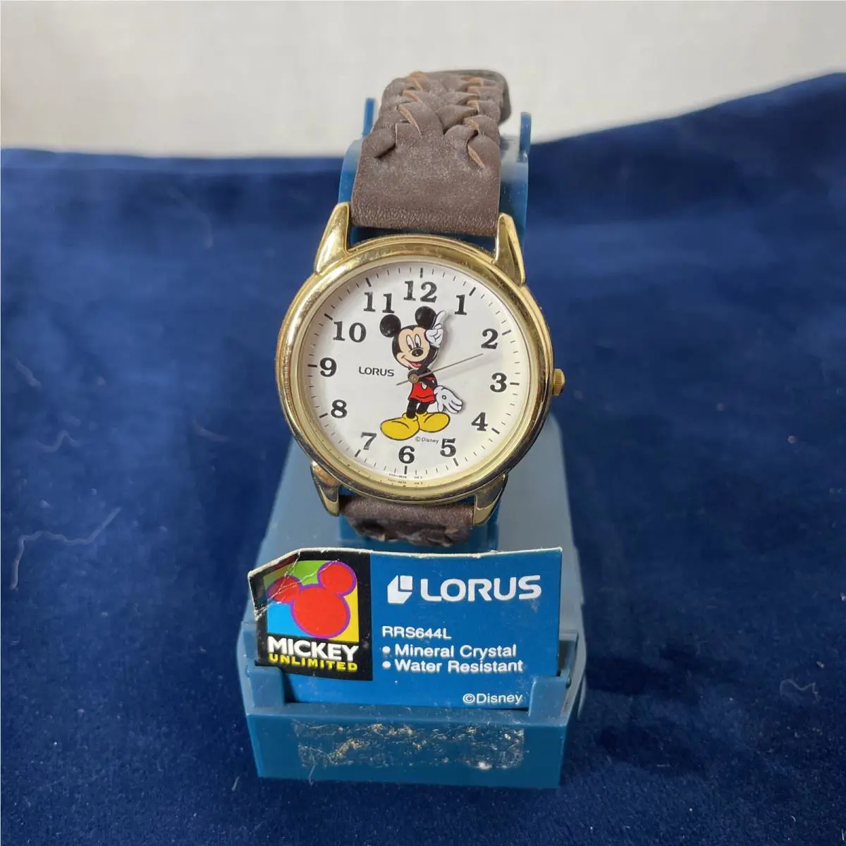 Vintage Mickey Mouse  Quartz Watch Disney Old Stock by Lorus
