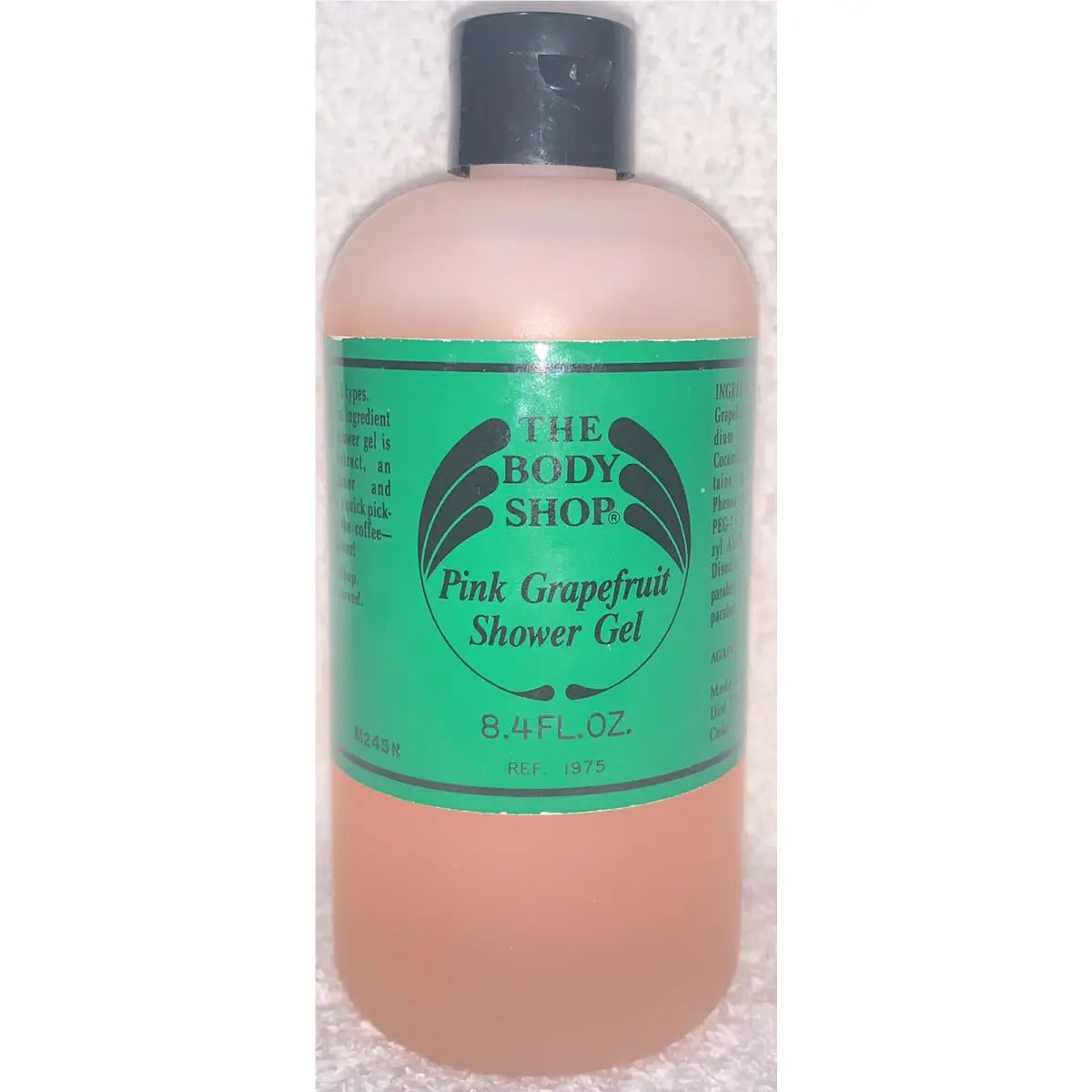The Body Shop Pink Grapefruit Shower Gel Green Label 8.4 oz Rare by THE BODY SHOP