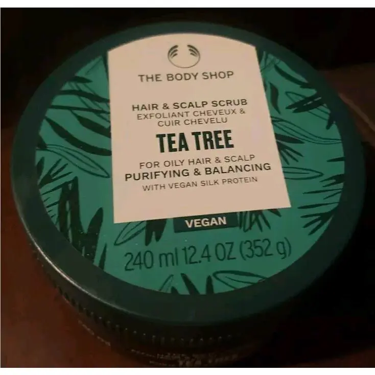 The Body Shop Tea Tree Hair Scalp Scrub For Oily Hair 240ml/12.4oz Purifies by THE BODY SHOP