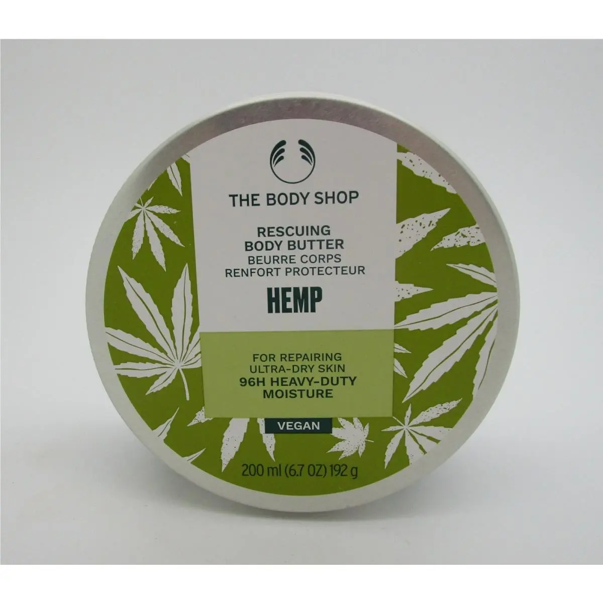 Hemp The Body Shop Rescuing Body Butter For Repairing Ultra Dry Skin 6.7 oz by THE BODY SHOP