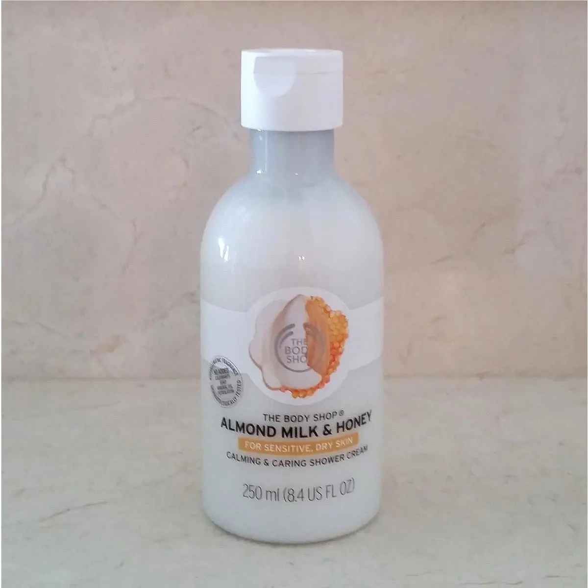 The Body Shop Almond Milk Honey Shower Cream 8.4 fl oz / 250 mL by THE BODY SHOP