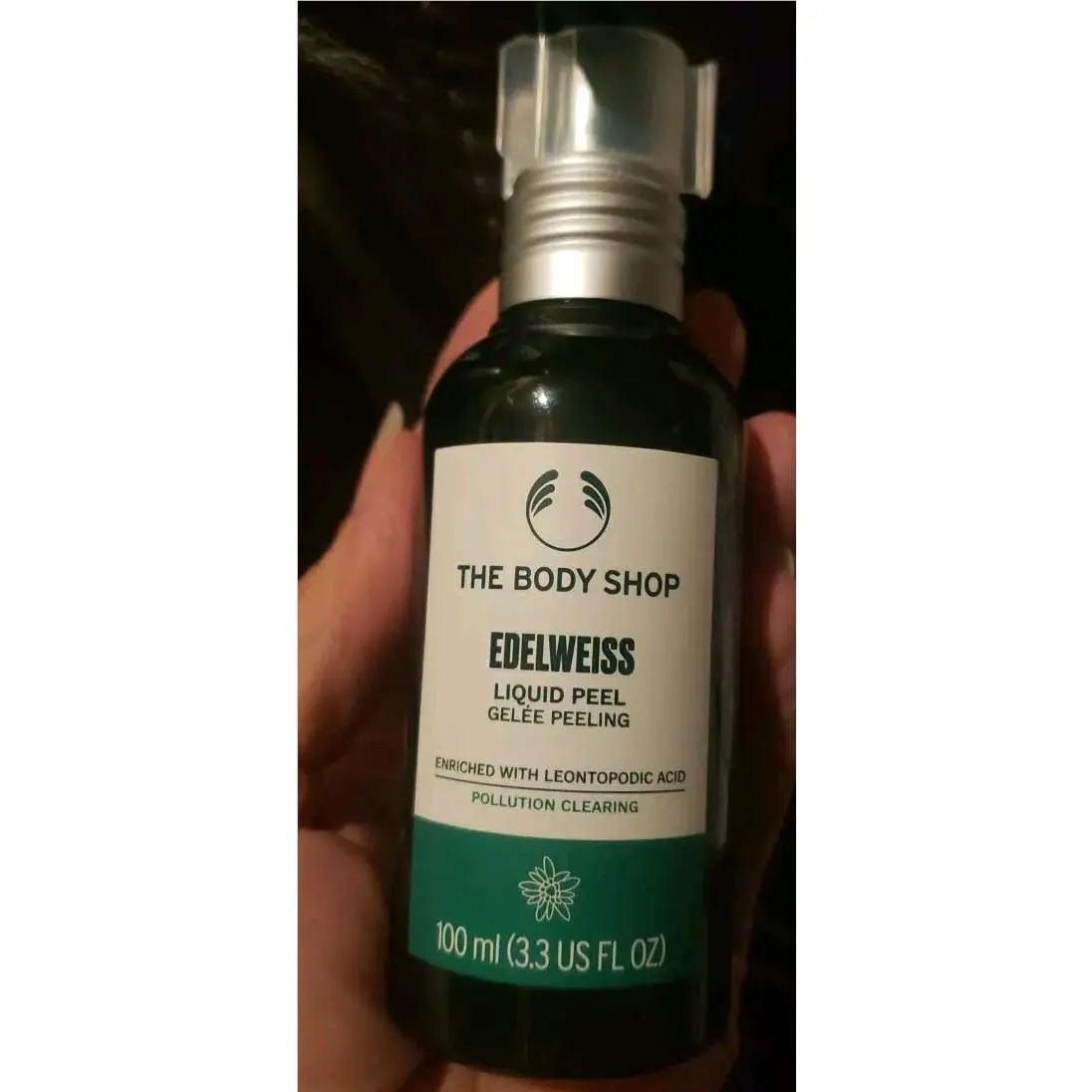 The Body Shop Edelweiss Liquid Peel 3.3 oz/100ml Pollution Clearing by THE BODY SHOP
