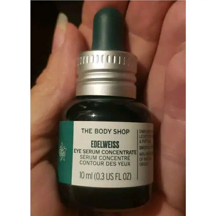 The Body Shop Edelweiss Eye Concentrate .30oz. Vegan by THE BODY SHOP