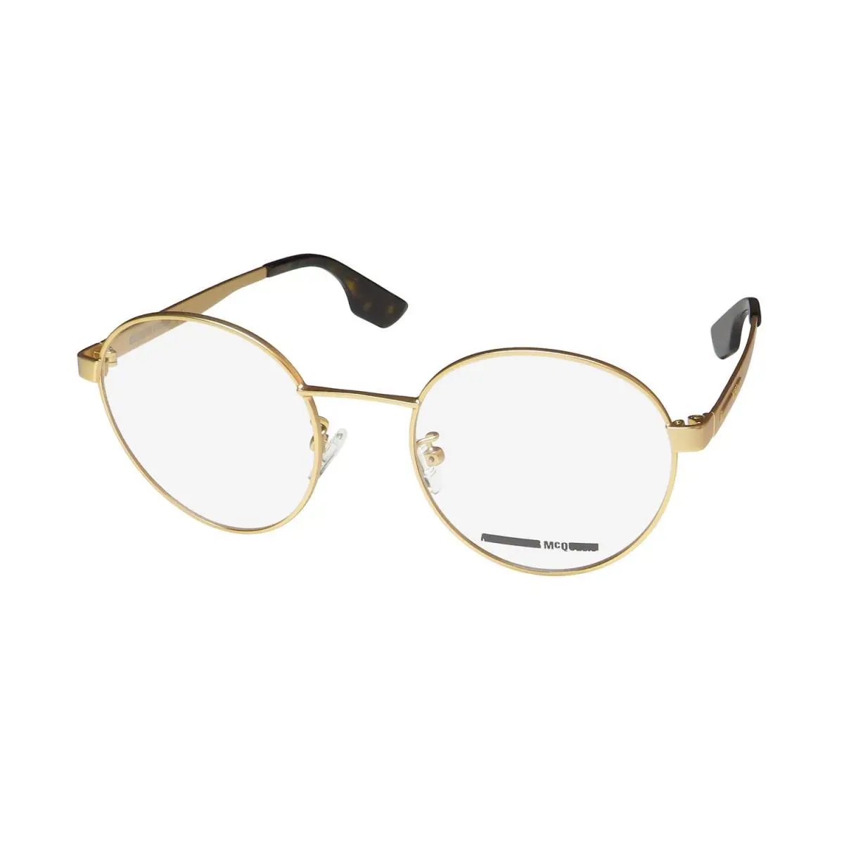 Alexander Mcqueen MQ0077O Round Metal Lenses Rare Eyeglass Frame/glasses