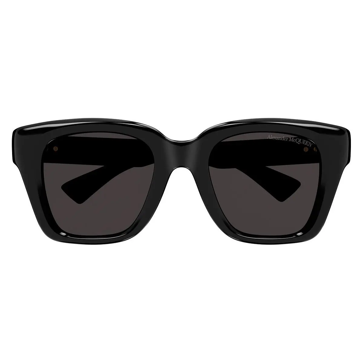 Alexander Mcqueen AM0432SA Sunglasses Men Black / Gray 52mm