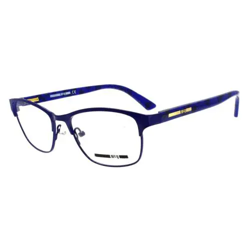 Mcq Alexander Mcqueen MQ0118OP 004 Women`s Glasses Frames Petite 49-16-135 Blue