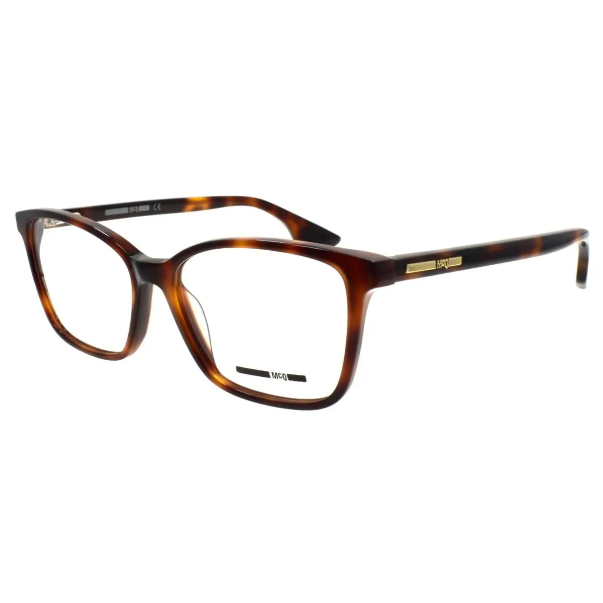 Mcq Alexander Mcqueen MQ0062O 003 Women`s Eyeglasses Frames 54-16-140 Havana