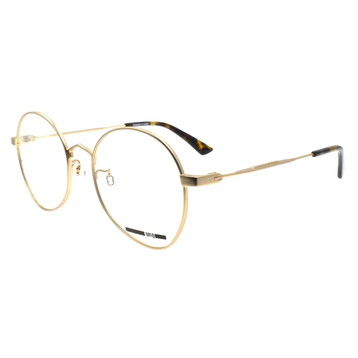 Mcq Alexander Mcqueen MQ0290O 002 Eyeglasses Frames 52-19-145 Matte Gold by Alexander McQueen