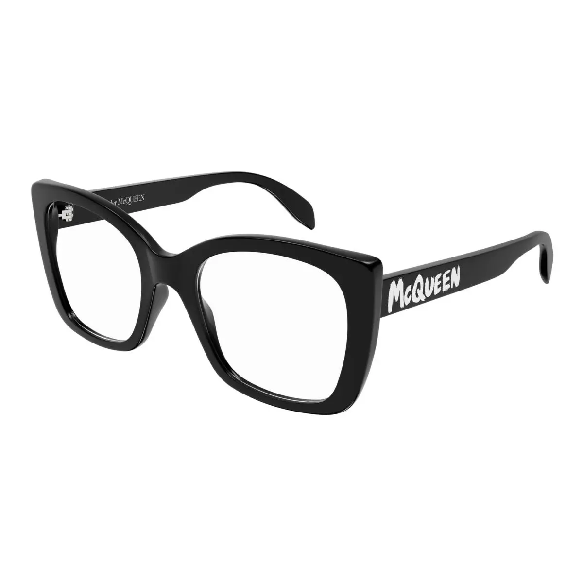 Alexander Mcqueen Casual Lines AM 0351O Eyeglasses 001 by Alexander McQueen